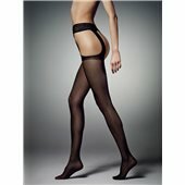 Jarretel Panty sexy strip Zwart