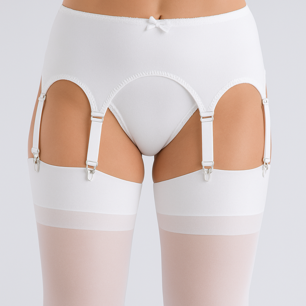 Jarretelgordel Isabella, kleur Wit