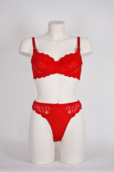 Cleopatra String Capri, kleur Rood