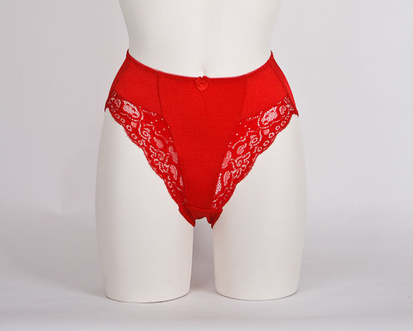 Cleopatra Slip Capri, kleur Rood