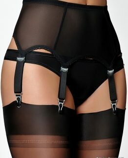 Boudoir by Gina Jarretelgordel, kleur Zwart