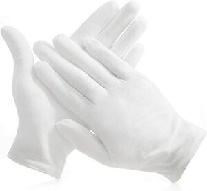 Handschoen Wit Katoen